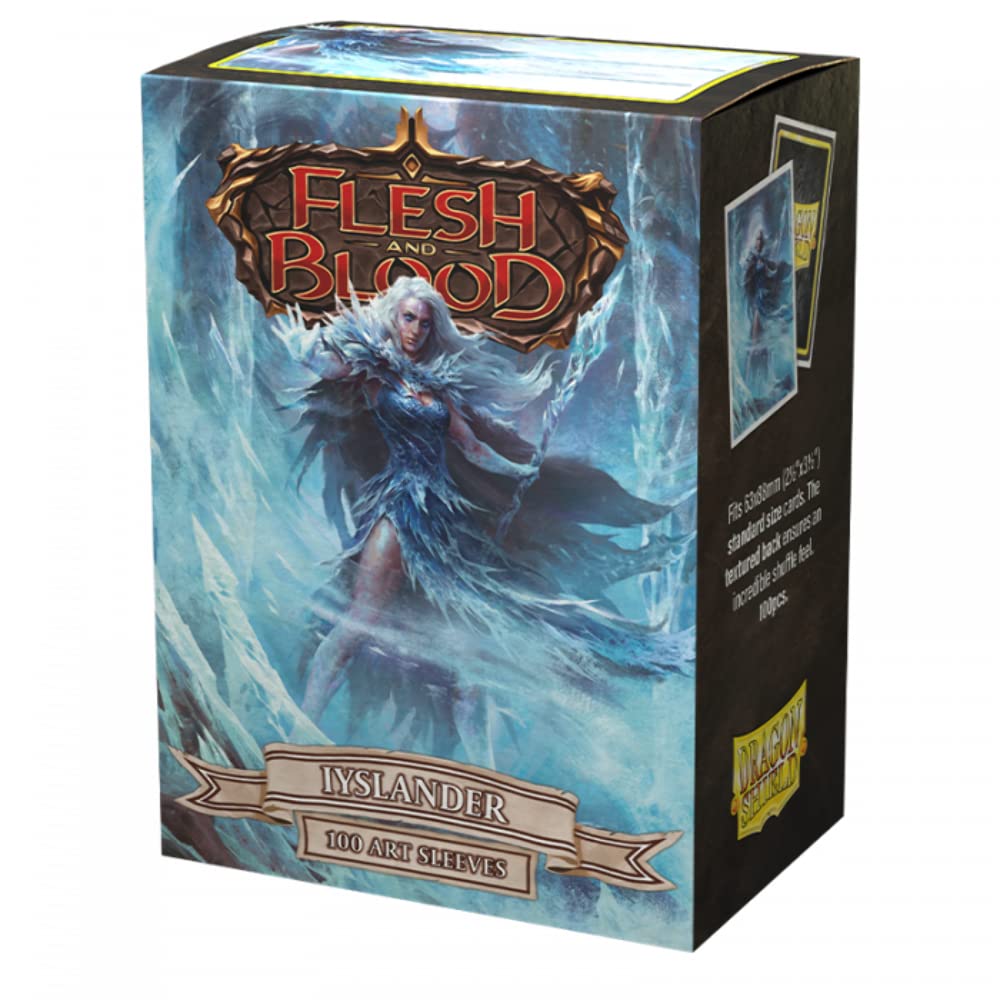 Dragon Shield Flesh & Blood Art Sleeves – Iyslander 100ct Standard Matte Sleeves