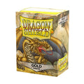 Dragon Shield Gold Matte Card Sleeves | 100 Standard Size Protectors for Pokemon, Magic, Flesh & Blood & One Piece