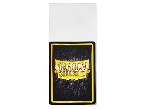 Dragon Shield Inner Sleeves (Clear, Standard Size) – 2-Pack of 100-Count Sleeves