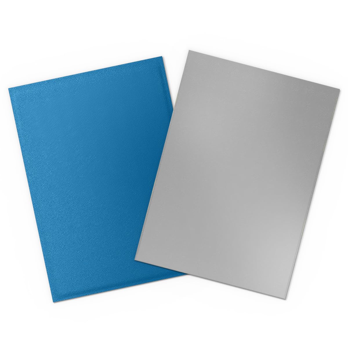 Dragon Shield Matte Dual Card Sleeves (100) – Cobalt & Silver – Opaque TCG Sleeves for Pokémon, Magic, One Piece