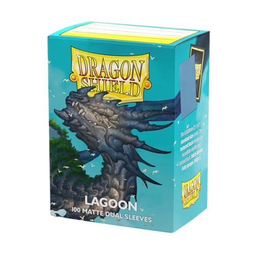 Dragon Shield Matte Dual Card Sleeves – Lagoon – 100 CT – Smooth & Opaque TCG Sleeves