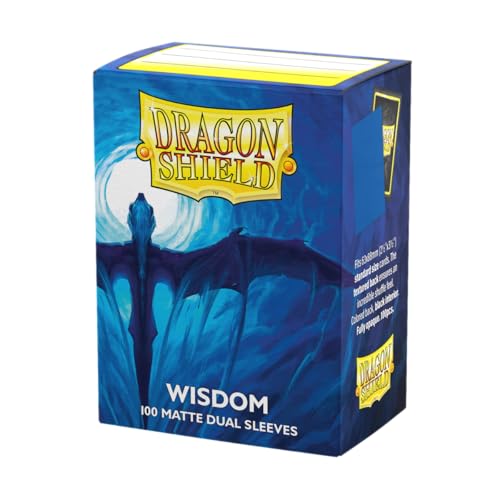 Dragon Shield Matte Dual Card Sleeves (Midnight Blue) - 100 Standard Size Sleeves