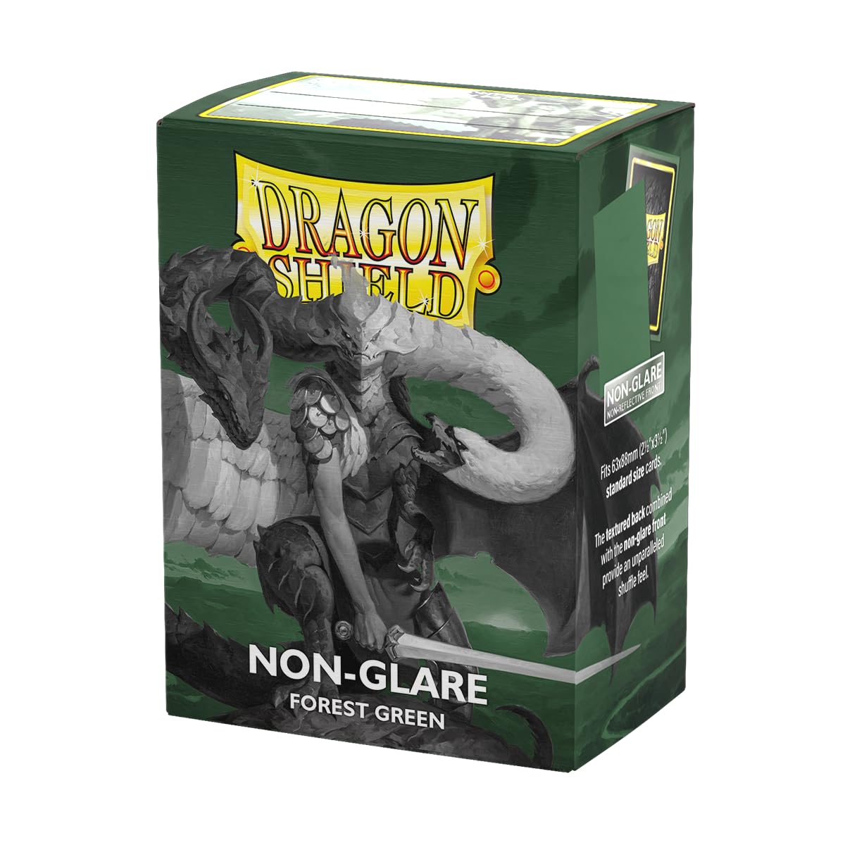 Dragon Shield Standard Size Card Matte Sleeves - Forest Green, 100 CT - Non-Glare, Smooth & Tough for TCGs