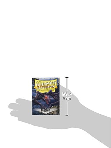 Dragon Shield Standard Size Matte Card Sleeves – 100 CT, Black, Smooth & Tough for TCG