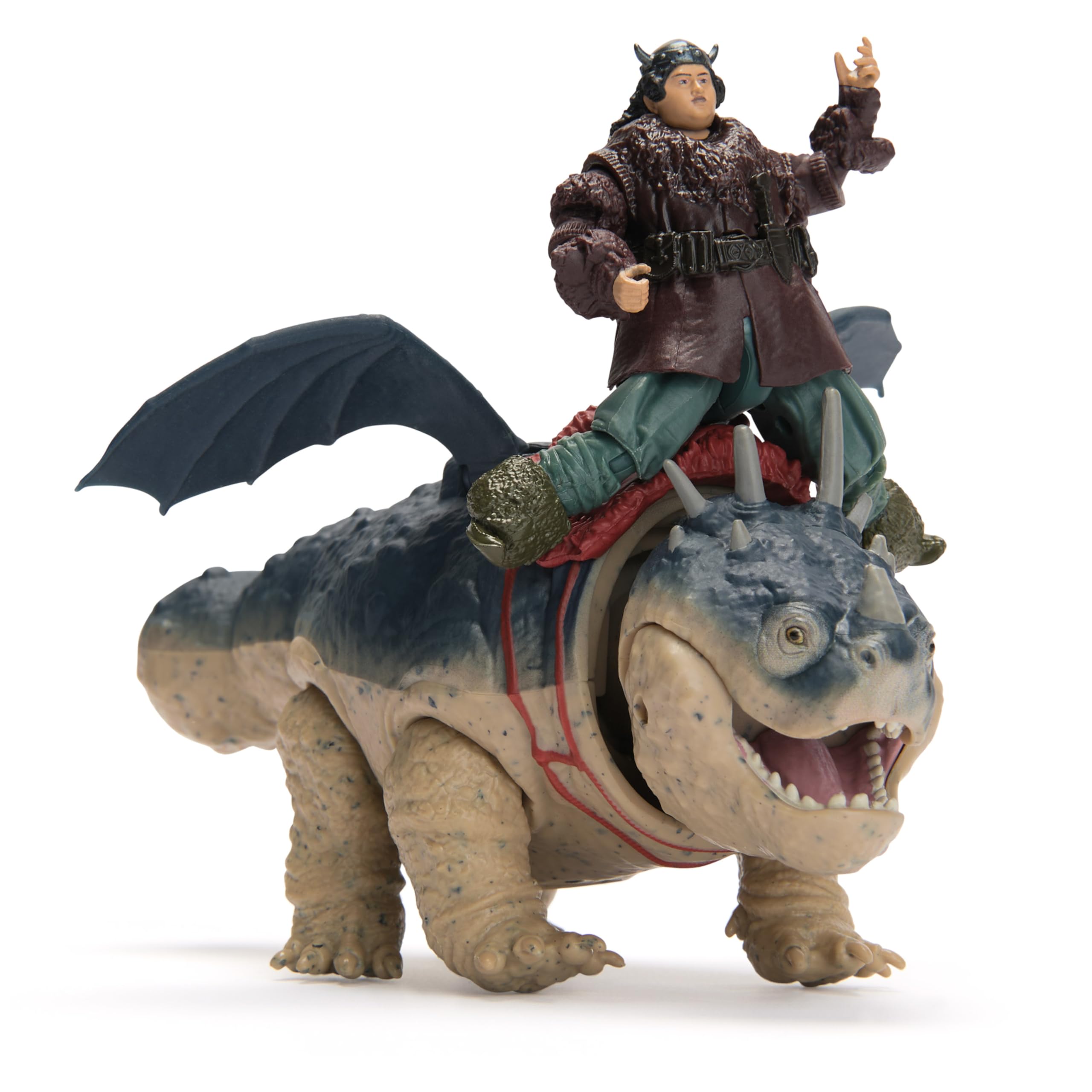 DreamWorks Dragons Gronckle & Fishlegs Action Figure Set - 7-Inch Dragon & 3-Inch Viking for Kids