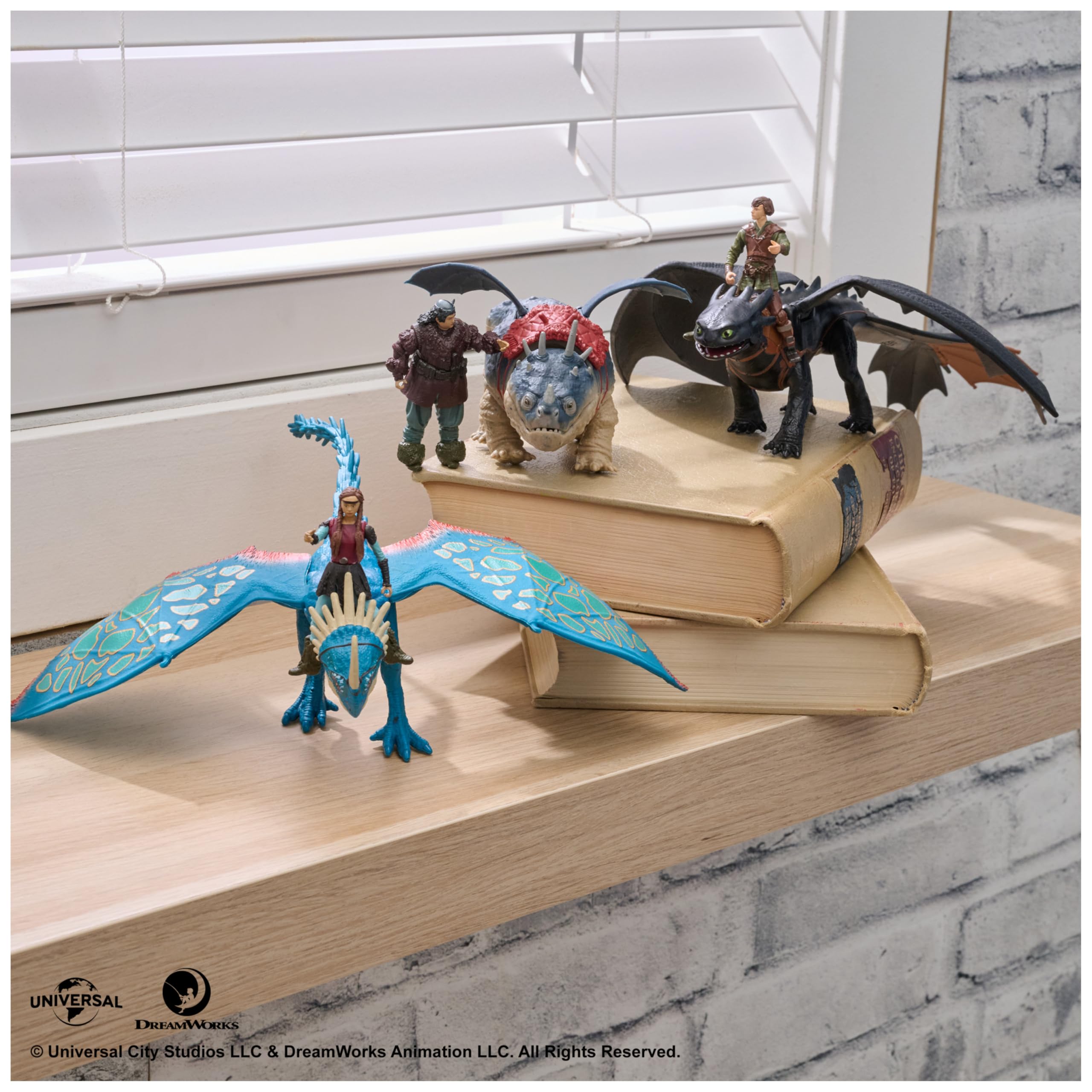 DreamWorks Dragons Gronckle & Fishlegs Action Figure Set - 7-Inch Dragon & 3-Inch Viking for Kids