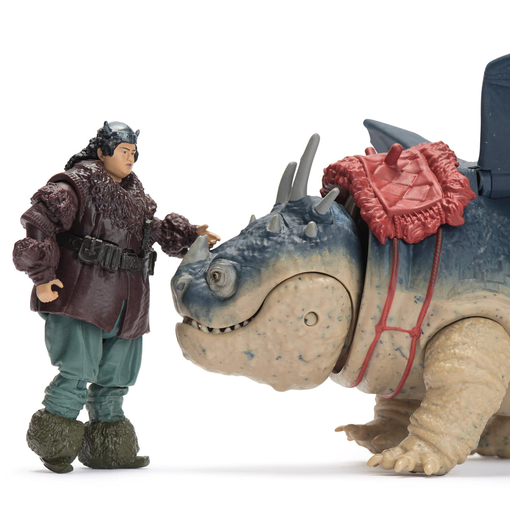 DreamWorks Dragons Gronckle & Fishlegs Action Figure Set - 7-Inch Dragon & 3-Inch Viking for Kids