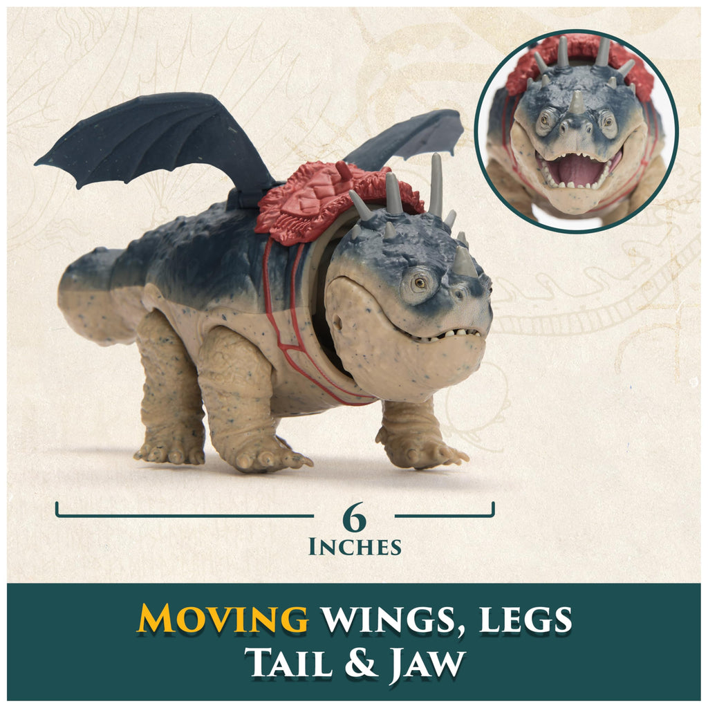 DreamWorks Dragons Gronckle & Fishlegs Action Figure Set - 7-Inch Dragon & 3-Inch Viking for Kids