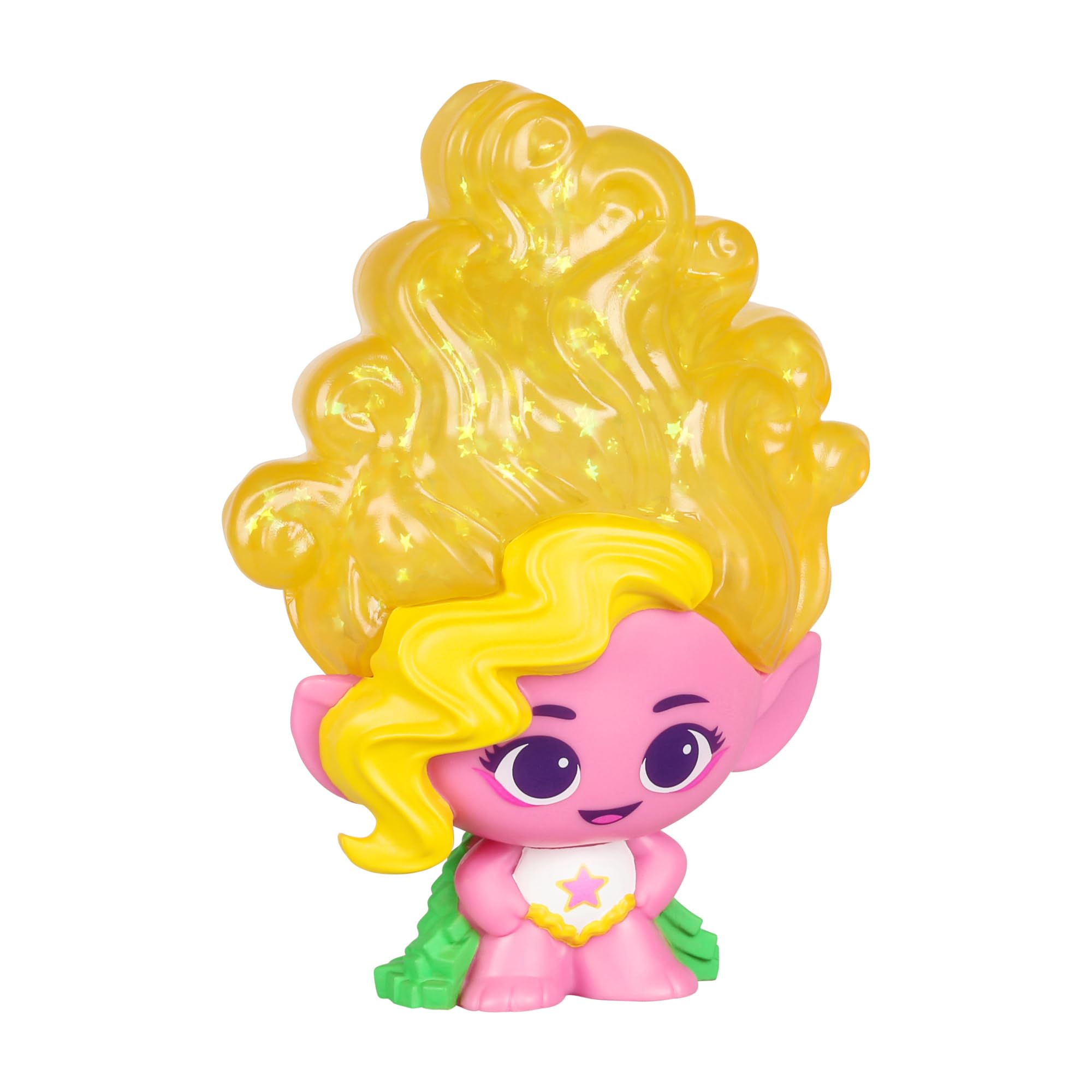 DREAMWORKS TROLLS Band Together Stretchy Hair Viva Doll with Goo-Filled Glitter Hair