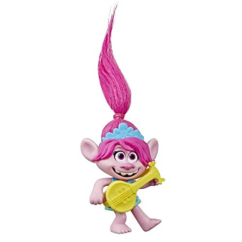 DreamWorks Trolls World Tour Poppy Doll with Ukulele – 5-Inch Collectible Figure