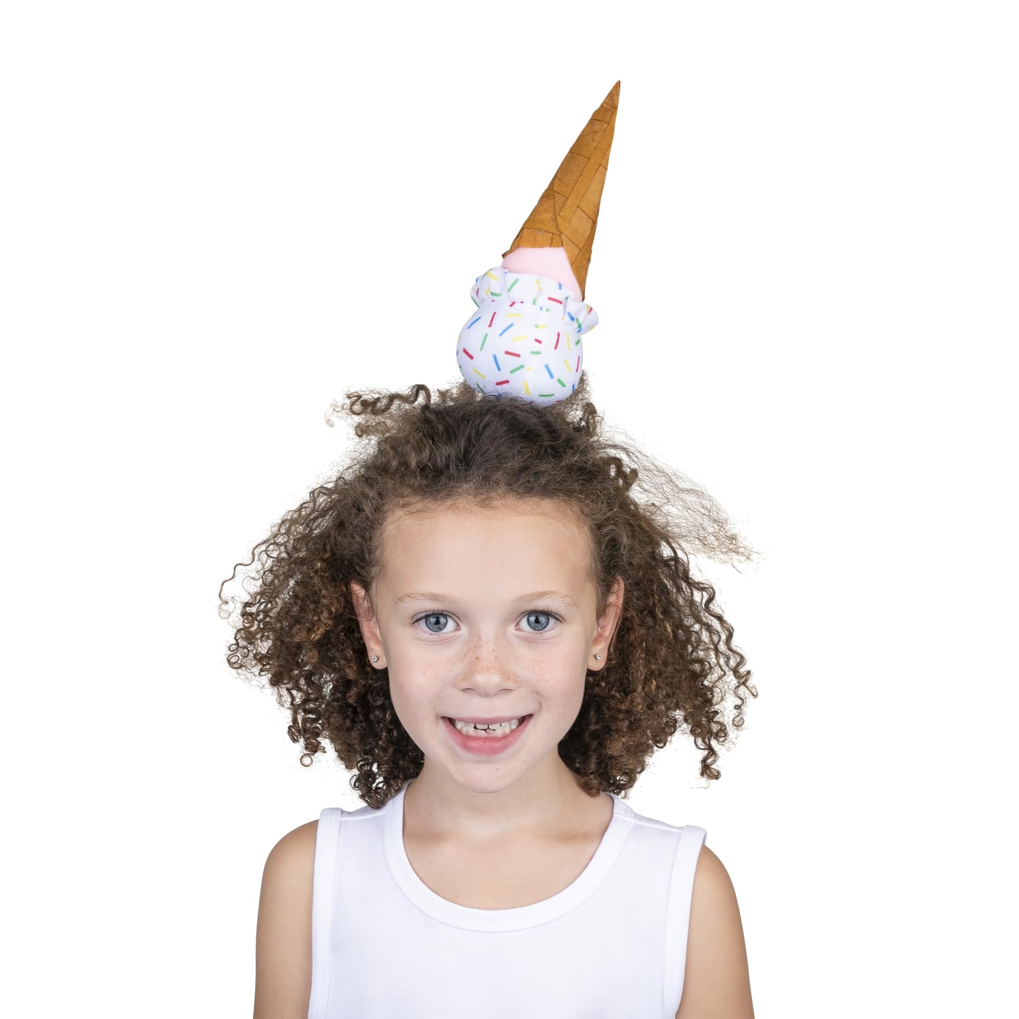 Dress Up America Ice Cream Cone Headband – Fun Costume Party Accessory for Kids and Adults