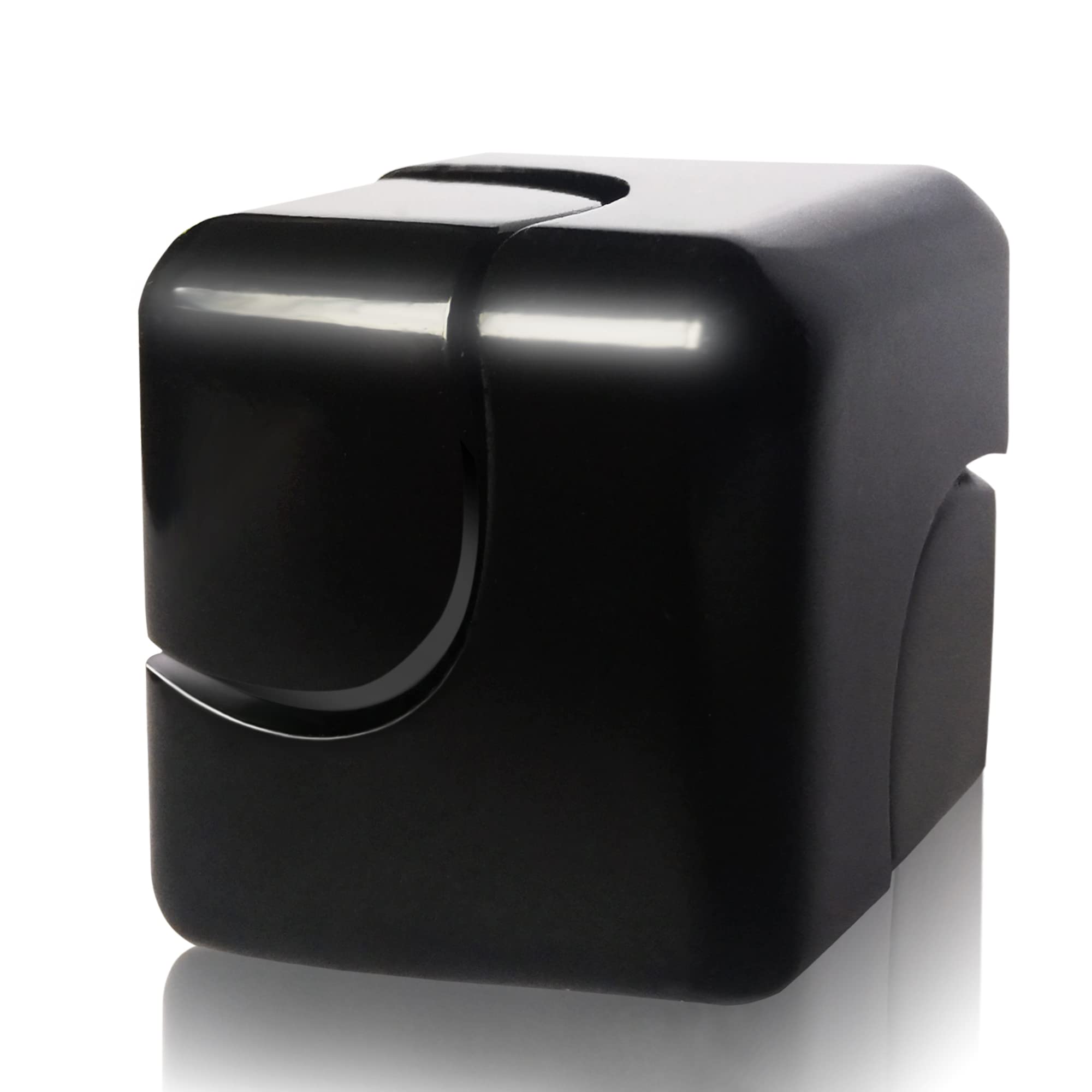 Dr.Kbder Metal Fidget Spinner Cube - Quiet 3-Minute Spin Desk Toy for Anxiety & Stress Relief
