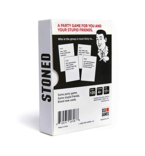 Drunk Stoned or Stupid: Second Expansion – 125 New 'Most Likely To' Cards for Ages 17+