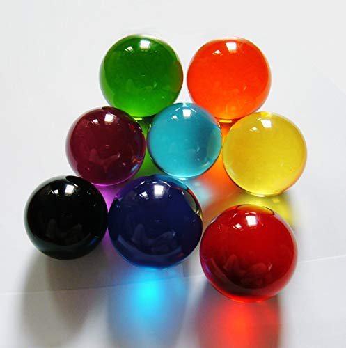 DSJUGGLING 65mm Ruby Red Acrylic Contact Juggling Ball – 2.55 Inch, 175g, Perfect for Small Hands & Multiple Ball Practice