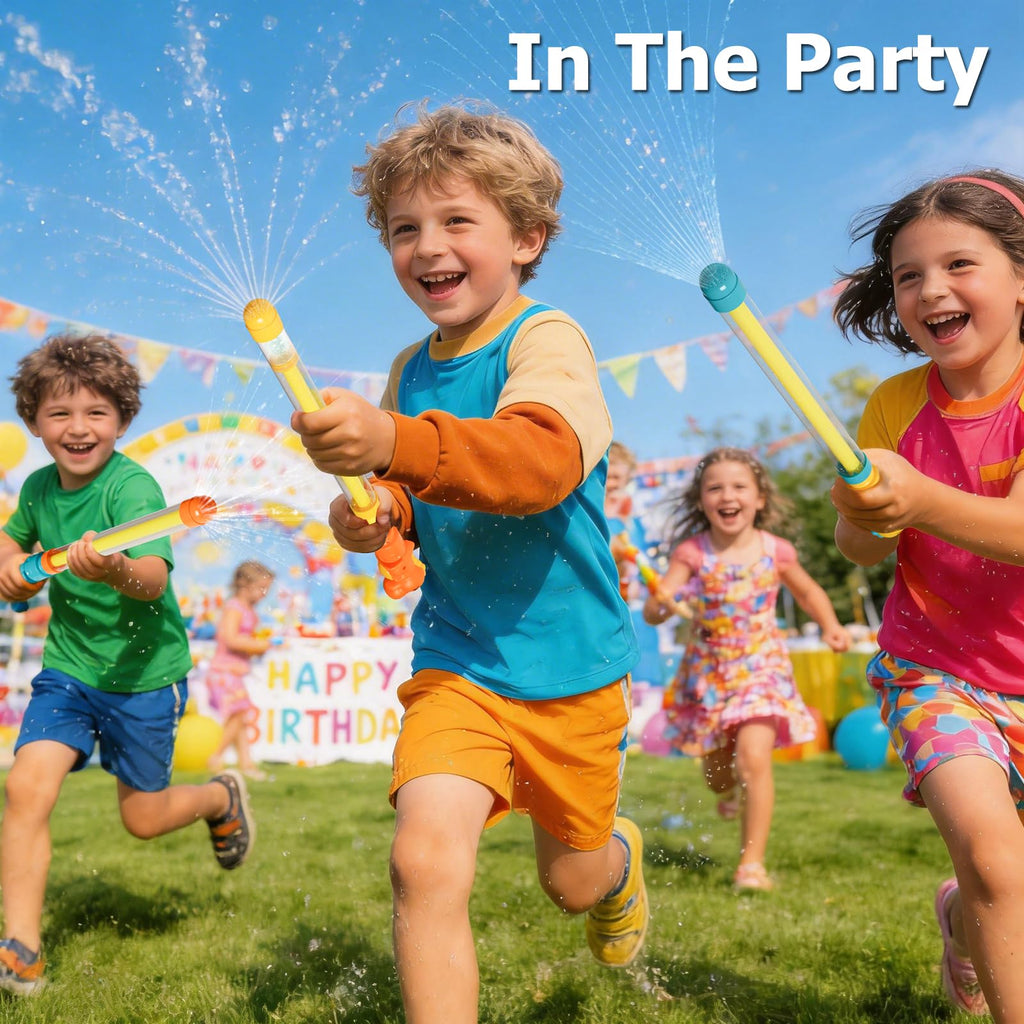 Dsmile Firework Water Gun Set – 3 Multi-Nozzle Squirt Guns for Pool, Beach & Backyard Fun