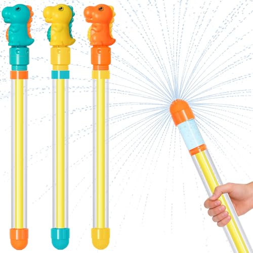 Dsmile Firework Water Gun Set – 3 Multi-Nozzle Squirt Guns for Pool, Beach & Backyard Fun