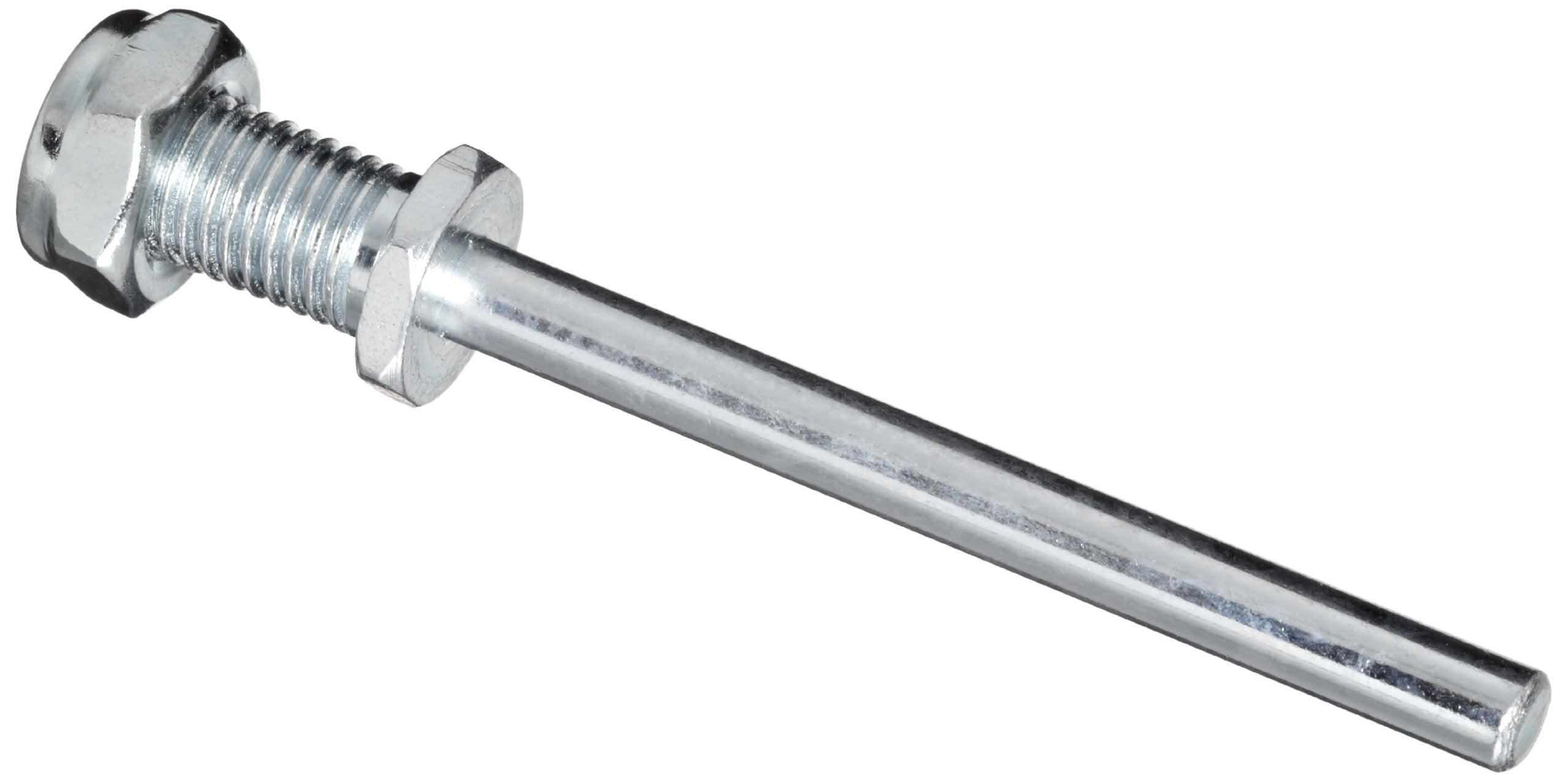 DU-BRO 3/16" x 2" Spring Steel Axle Shafts (2-Pack) with Nylon Lock Nuts