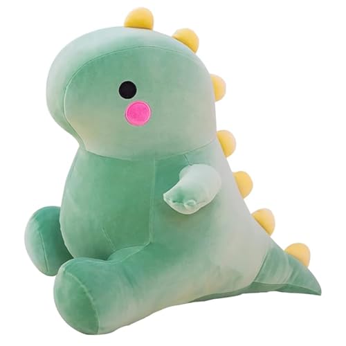 DUANMUL Green 8-Inch Fat Dinosaur Plush Toy - Soft Stuffed Animal for Kids