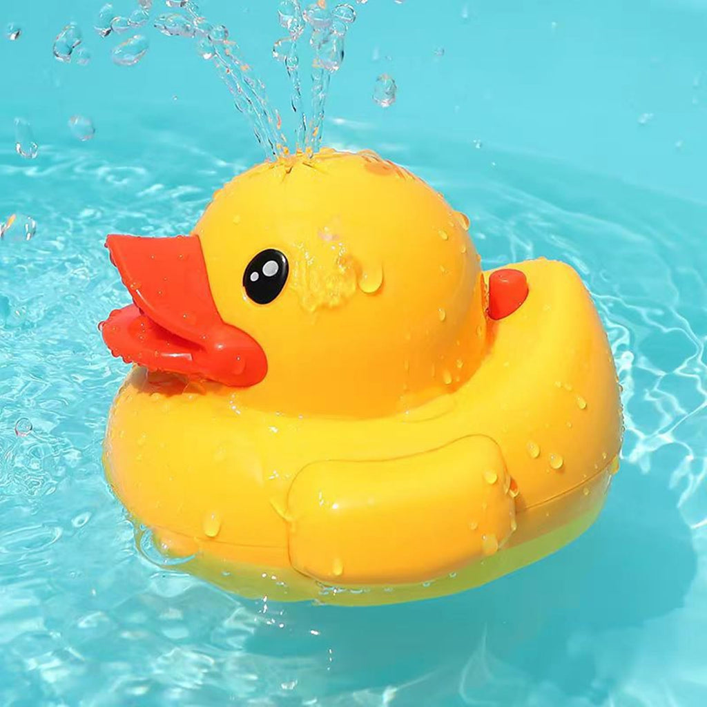 Duck Spray Bath Toy - Rechargeable Water Sprinkler for Toddlers Bathtub Pool Fun