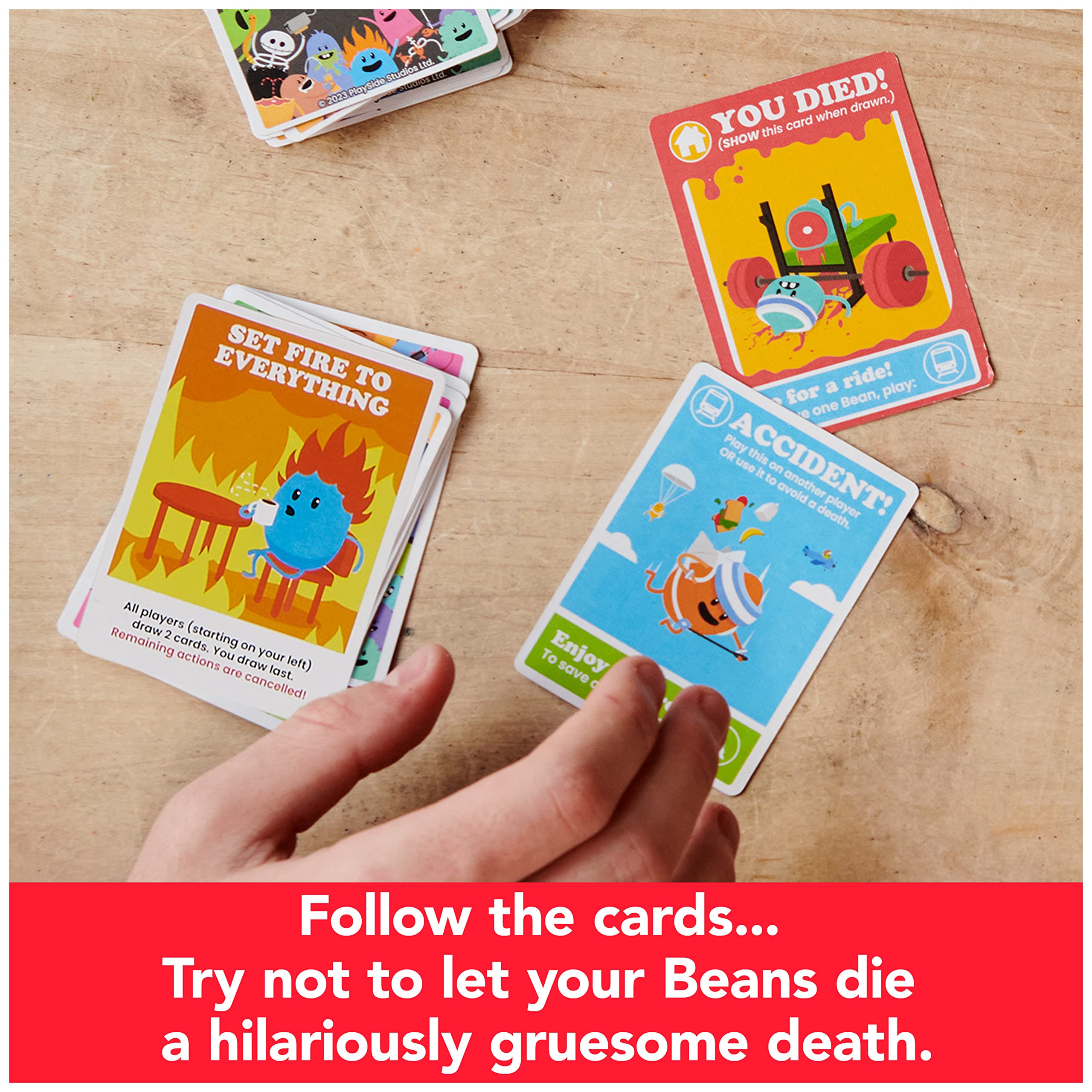 Dumb Ways to Die Card Game: Viral Meme Game for 2-5 Players, Ages 12+