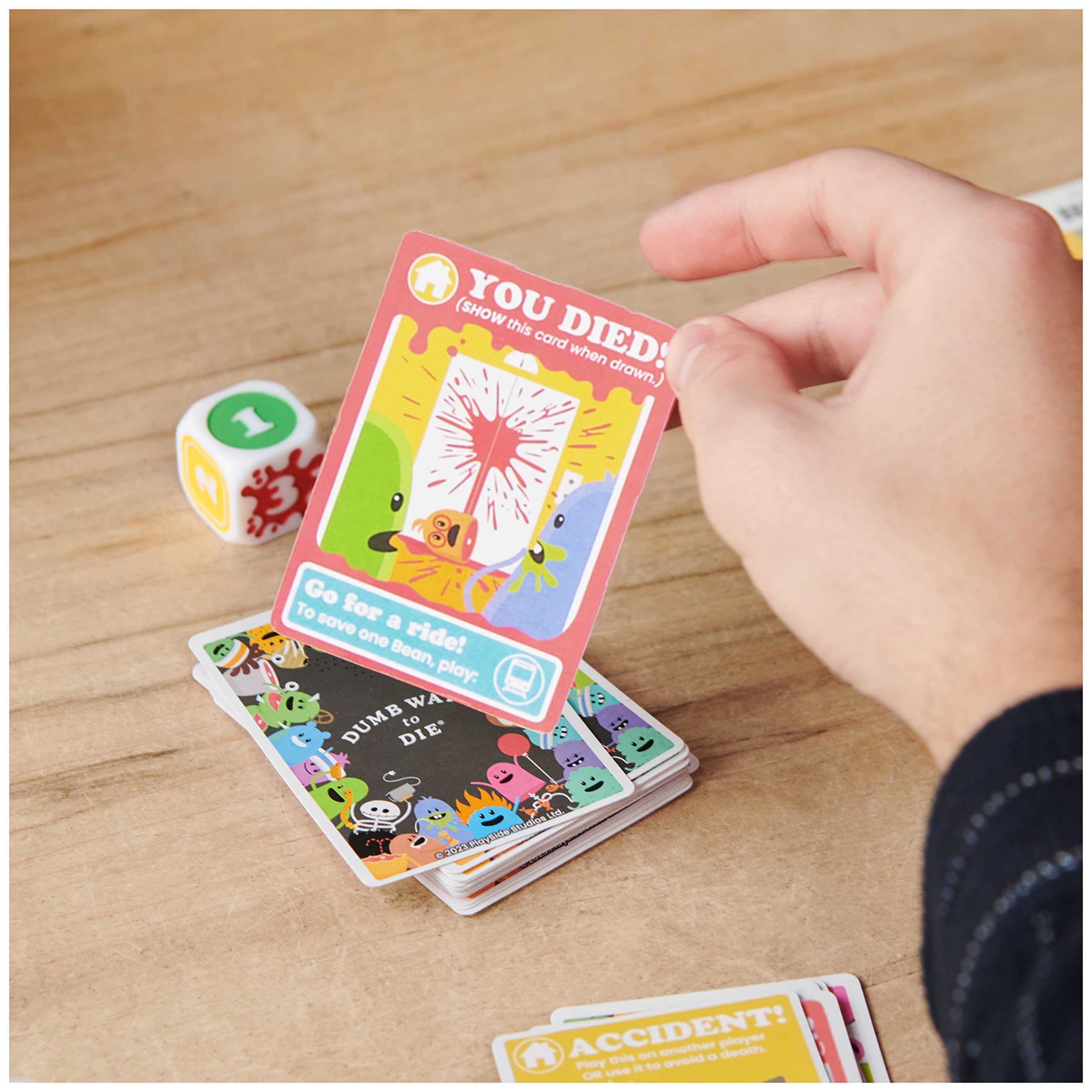 Dumb Ways to Die Card Game: Viral Meme Game for 2-5 Players, Ages 12+