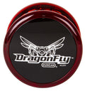 Duncan Dragonfly Yo-Yo - Red with Black Cap - Transaxle Design for Long Spins