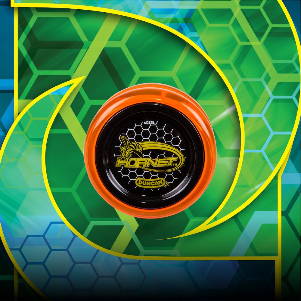 Duncan Hornet Pro Looping Yo-Yo - Blue with White Cap - Ball Bearing Axle