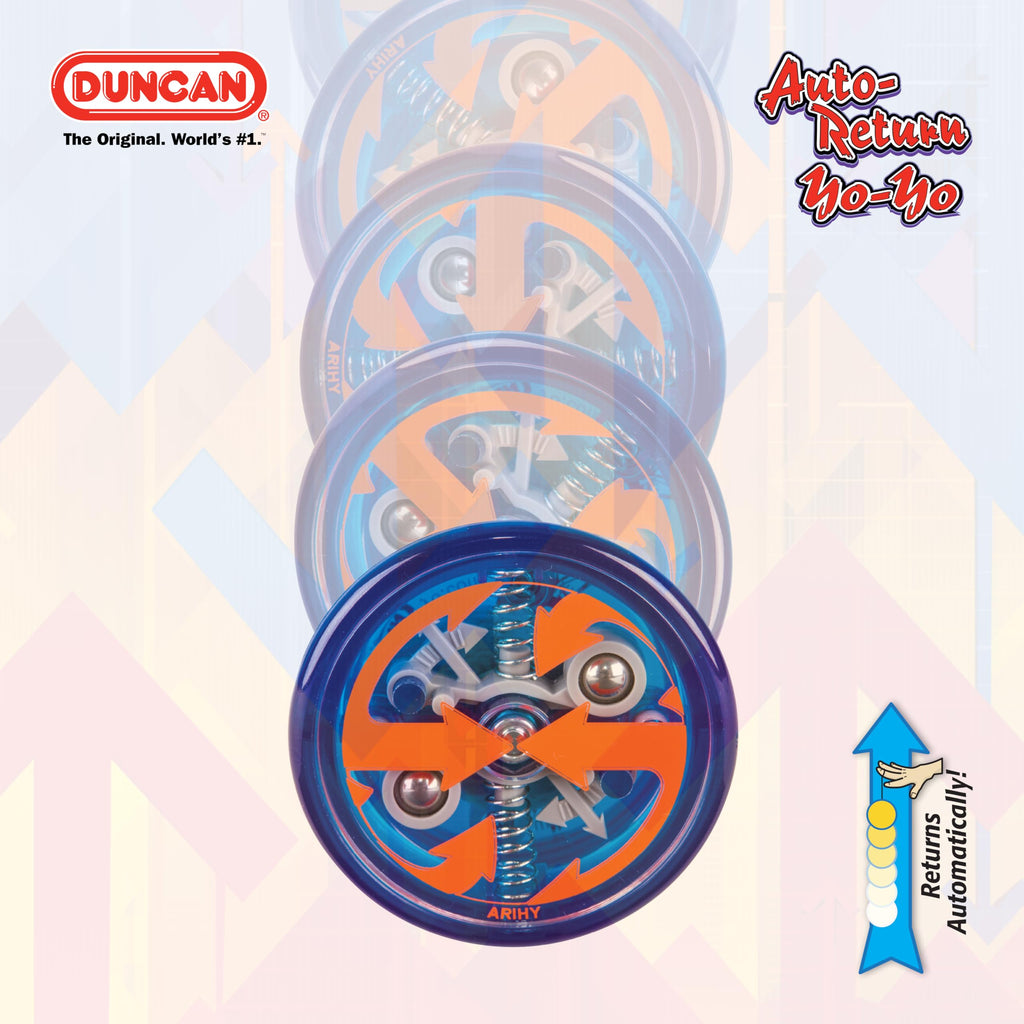 Duncan Reflex Auto Return Yo-Yo: Beginner-Friendly with Centrifugal Clutch, Green