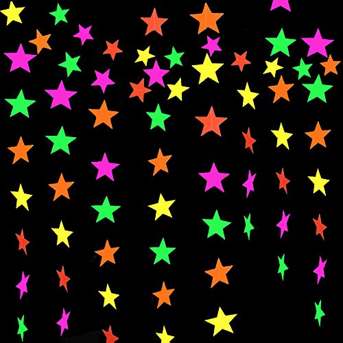Dvaorc 238-Piece Neon Party Supplies Set – Glow Tableware, Balloons, Banner, Cake Toppers for Blacklight Birthday Decorations (Serves 20)