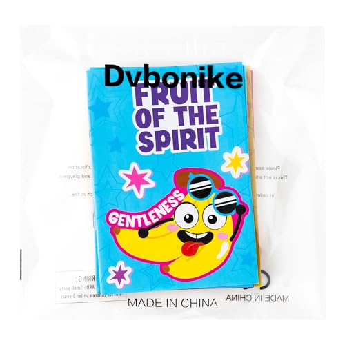 Dvbonike 24-Pack Fruit of the Spirit Coloring Books for Kids – Christian Sunday School Activities & Classroom Rewards