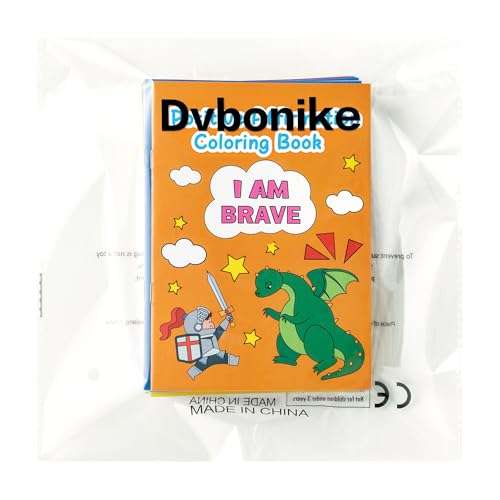 Dvbonike 24-Pack Positive Affirmation Coloring Books for Kids – 6 Cover Designs, Confidence-Building DIY Activity for Classrooms and Gifts