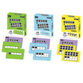 EAI Education Five and Ten Frame Cards Set – 3 Decks of 44 Cards for Number Sense and Addition/Subtraction Practice (PreK-2)