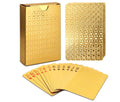 EAY Gold Waterproof Playing Cards – 2 Deck Set, Flexible & Washable Poker Cards