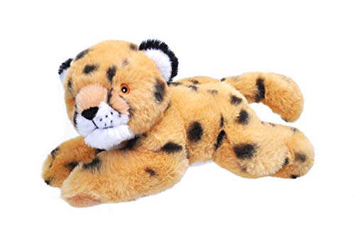 EcoKins Mini Cheetah Stuffed Animal 8 Inch – Handcrafted from 7 Recycled Water Bottles by Wild Republic