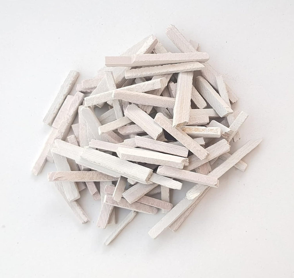 Edible Broken Slate Pencils 500g – Natural Limestone Chalk Sticks by 4OUR FAITH