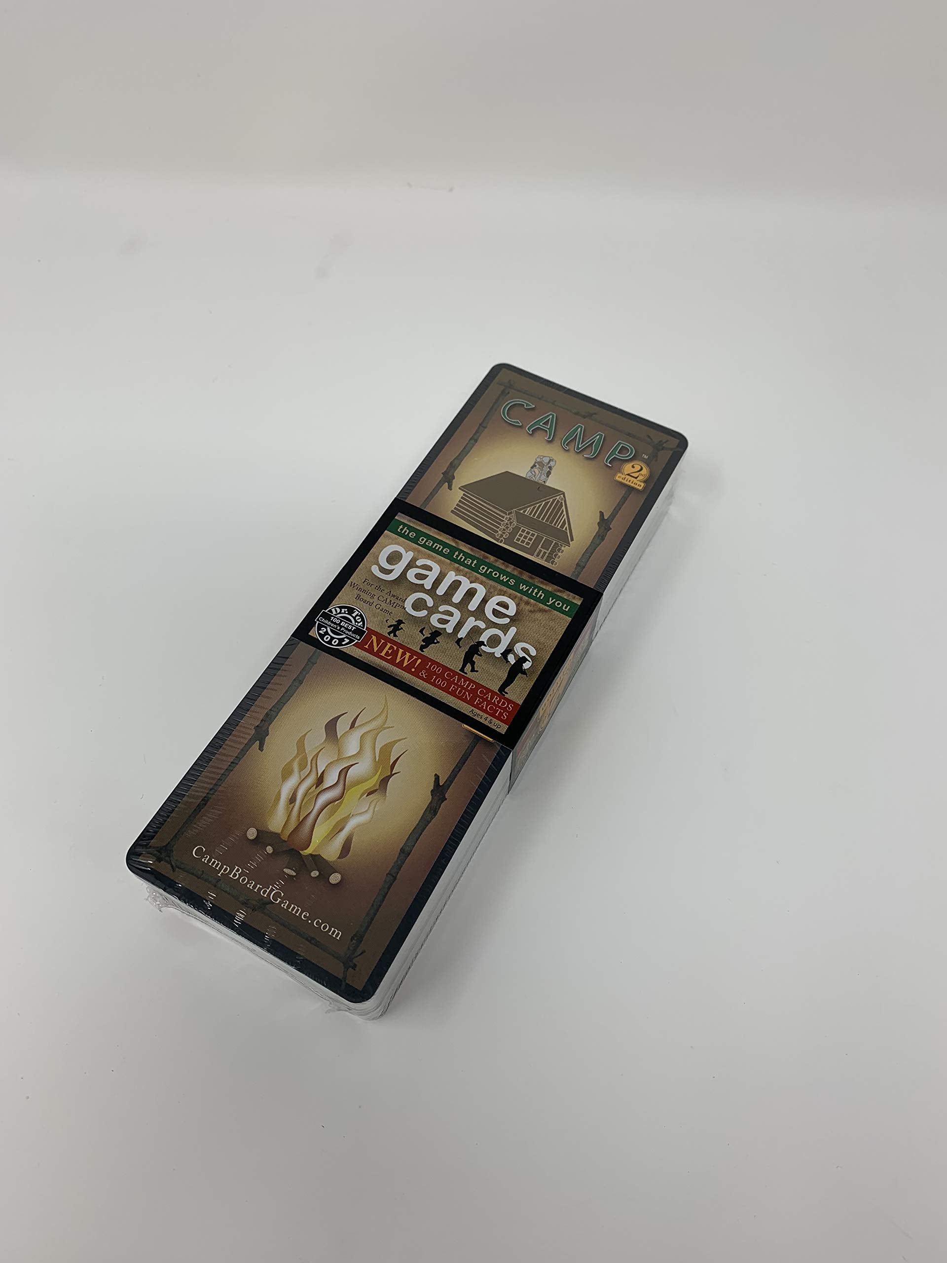 Education Outdoors Camp Game Cards Booster Pack – 100 New Challenges for Camping Family Fun