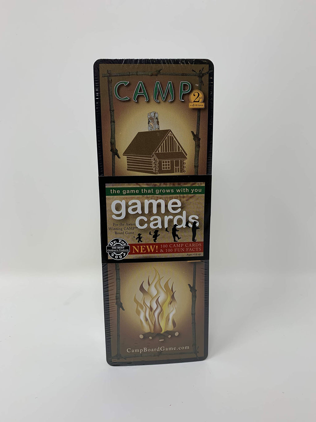 Education Outdoors Camp Game Cards Booster Pack – 100 New Challenges for Camping Family Fun