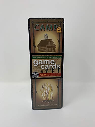 Education Outdoors Camp Game Cards Booster Pack – 100 New Challenges for Camping Family Fun
