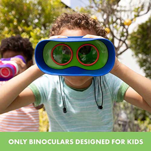 Educational Insights GeoSafari Kidnoculars – Focus-Free Binoculars for Toddlers Ages 3+