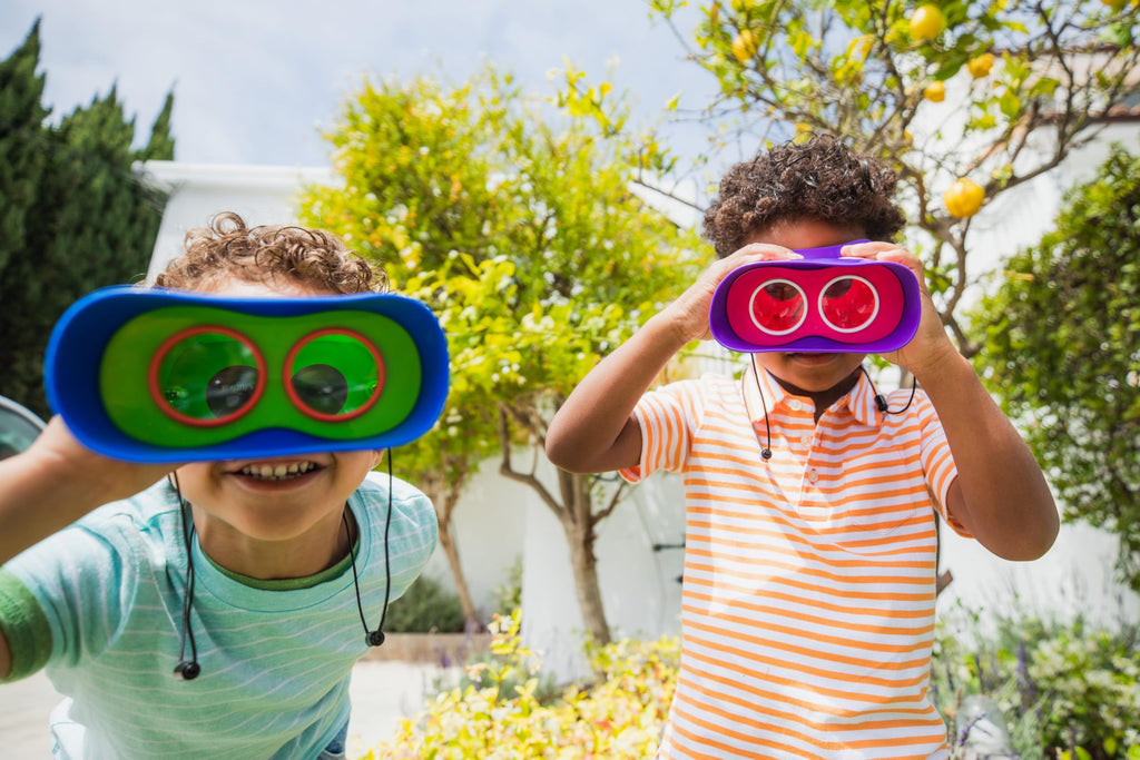 Educational Insights GeoSafari Kidnoculars – Focus-Free Binoculars for Toddlers Ages 3+