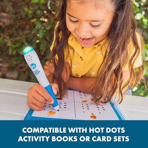 Educational Insights Hot Dots Light-Up Interactive Pen – Single Pen with Instant Feedback