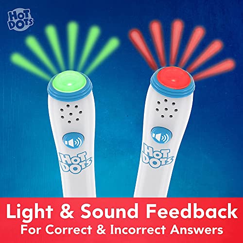 Educational Insights Hot Dots Light-Up Interactive Pen – Single Pen with Instant Feedback