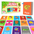 Edumix 60-Piece Toddler Flash Cards Set – Double-Sided Learning Cards for Alphabet, Numbers, Colors, Shapes, Sight Words | Preschool Kindergarten Activities