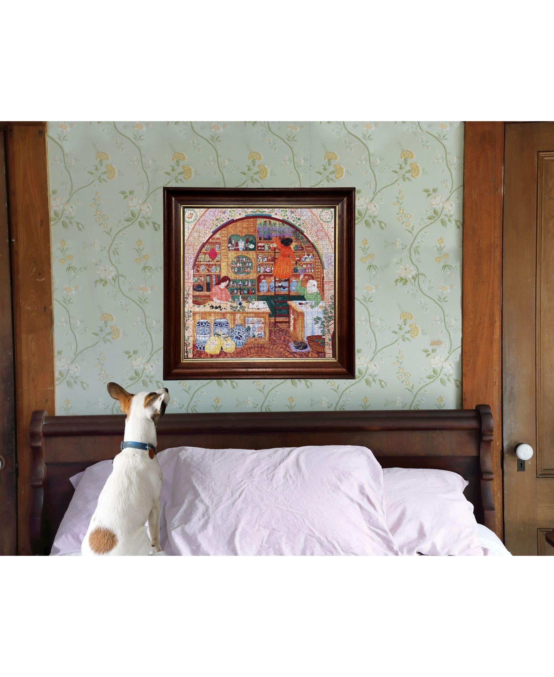 eeBoo Ancient Apothecary 1000 Piece Puzzle – Square 23x23, Eco-Friendly Adult Jigsaw with Original Art