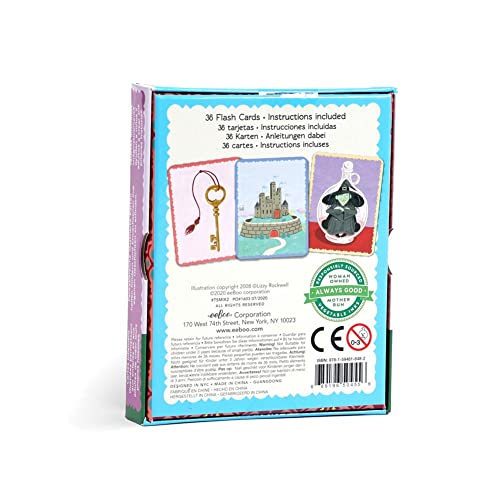 eeBoo Fairytale Mix Ups Create a Story Pre-Literacy Cards – 36 Story-Building Cards for Ages 3+