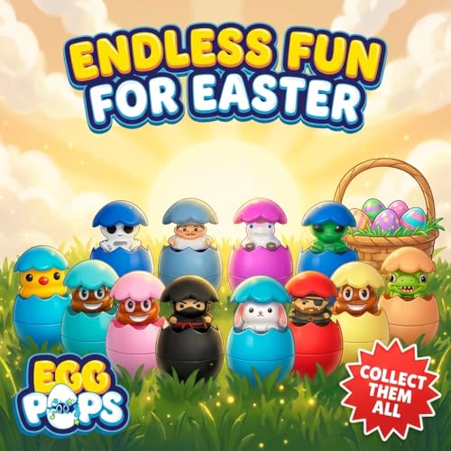 Egg Pops Talking Easter Egg Toy - Pirate Pop-Up Surprise with Sounds, Interactive Novelty Gift for Teens