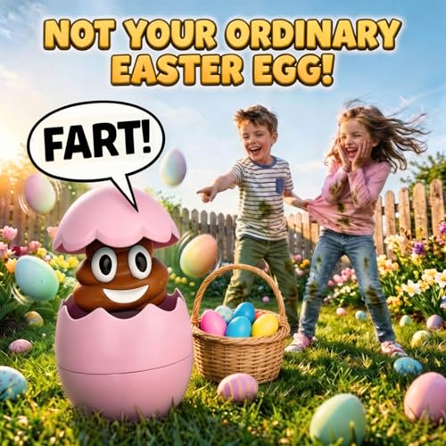Egg Pops Talking Easter Egg Toy – Pop-Up Surprise with Sounds, Pink