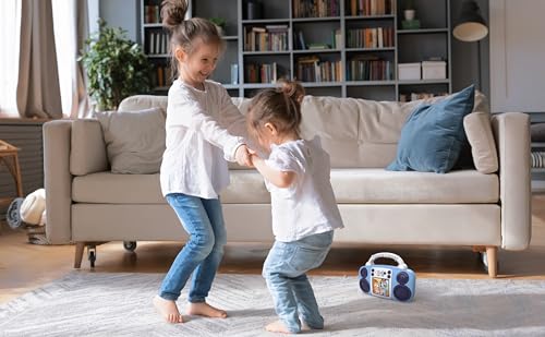 eKids Bluey Music Player for Toddlers – Built-in Songs, Lights, and Musical Statues Game