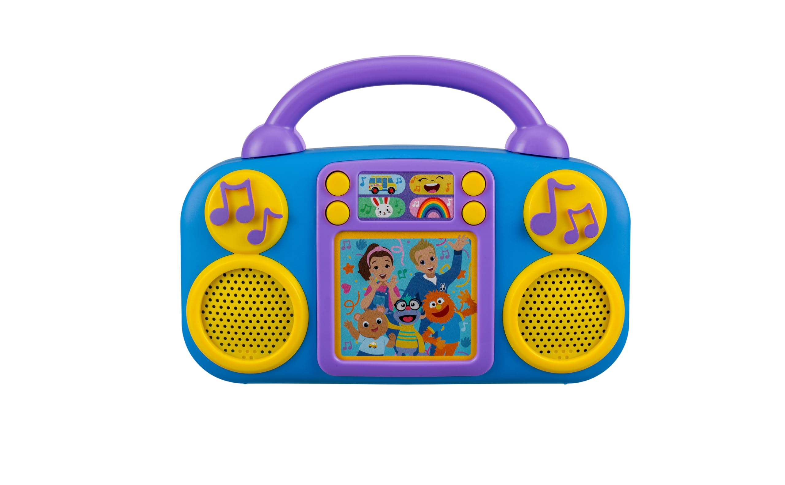 eKids Ms Rachel Music Player with 4 Songs and Flashing Lights – Toddler Toy (Ages 3+)