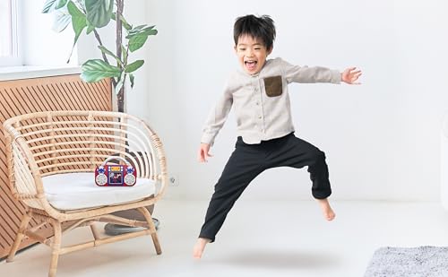 eKids Spidey Music Player with Lights and Freeze Dance for Toddlers Ages 3+